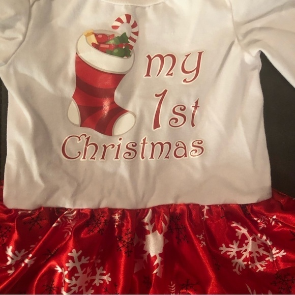 ⭐️Host Pick⭐️ Baby’s First Christmas Dress - Picture 3 of 9